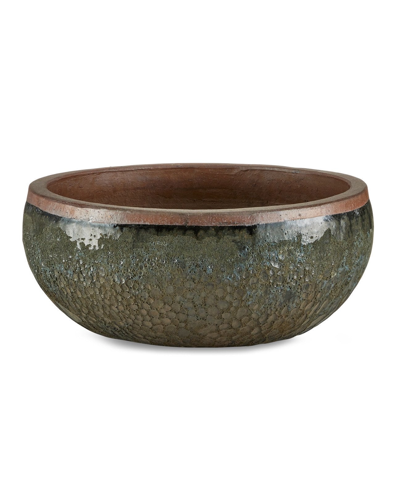 Lyra Black Large Planter
